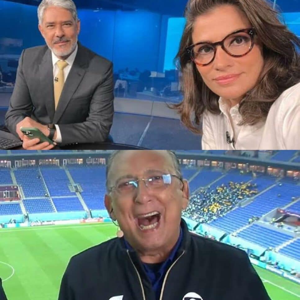 Jornal Nacional começa com Galvão Bueno e dá aviso ao Brasil