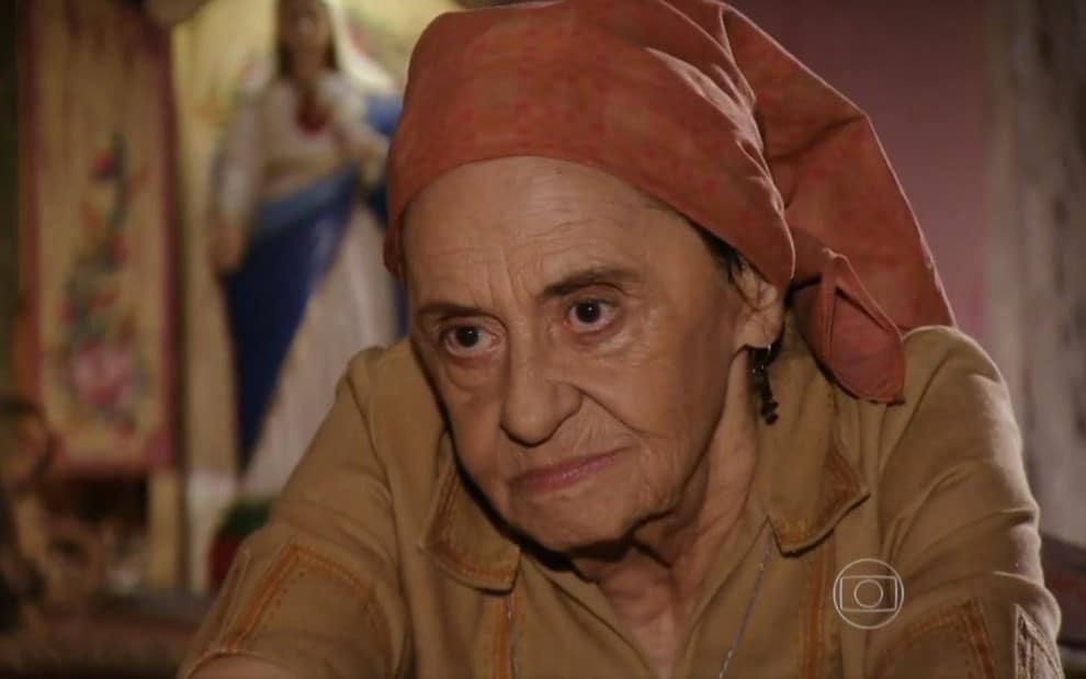 Laura Cardoso ficou entre os assuntos mais comentados do Twitter ao despontar em "Flor do Caribe" em 2013 (Foto Reprodução/Globo)