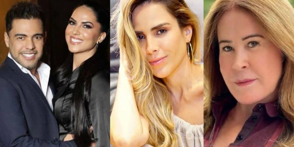 Zezé Di Camargo, Graciele Lacerda, Wanessa e Zilu (Foto: Rprodução)