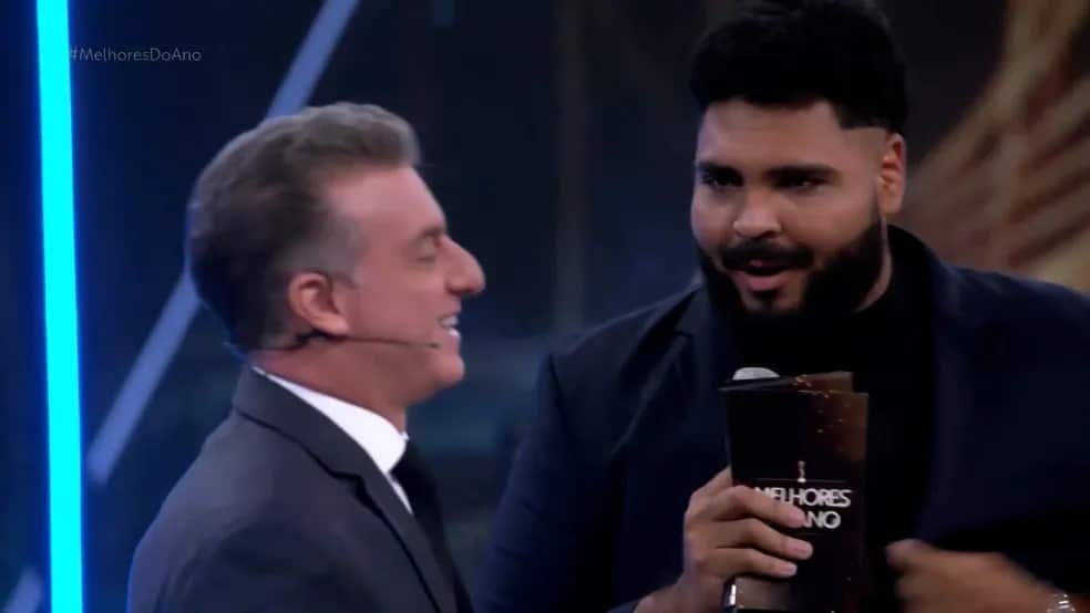 Luciano Huck e Paulo Vieira (Foto: Reprodução)