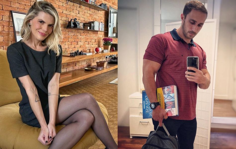 A famosa digital influencer, Lara Nesteruk e o seu ex-marido, Antônio Dourado Neto (Foto: Reprodução)