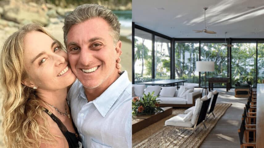 Luciano Huck e Angélica vivem em mansão dos sonhos (Foto: Reprodução)