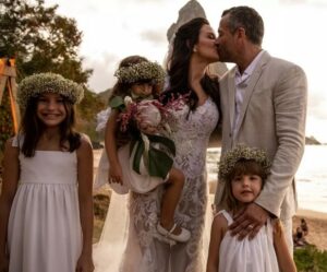 Malvino e Kyra Gracie na festa de casamento dos dois (Foto: Reprodução / Instagram)