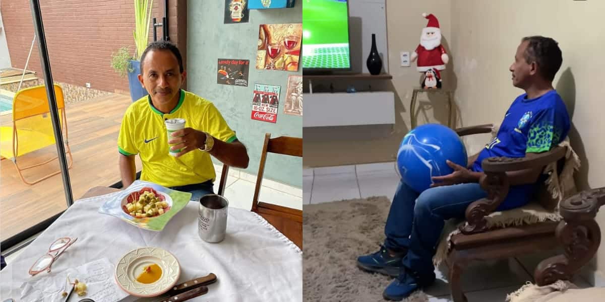 Hoje Manoel Gomes vive de maneira simples e chega a ser inacreditável após tanto sucesso (Foto Reprodução/Montagem/Internet)