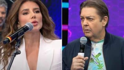 Paula Fernandes chocou Faustão após revelar verdade (Foto: Reprodução)