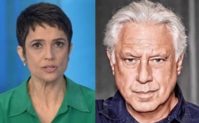 Imagem do post Sandra Annenberg chocou ao revelar o que o ator Antônio Fagundes fazia nos bastidores da Globo