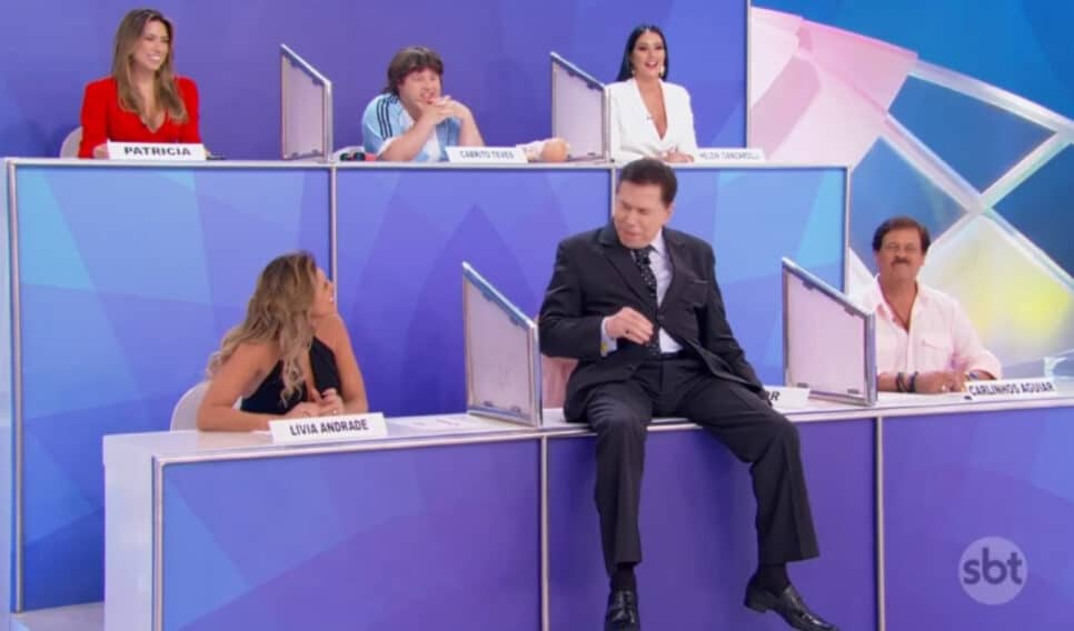 Silvio Santos fez todo mundo 'tremer na base' ao descobrir que estrela havia sido demitida e exigiu: "Recontrata" (Foto: Reprodução / SBT)