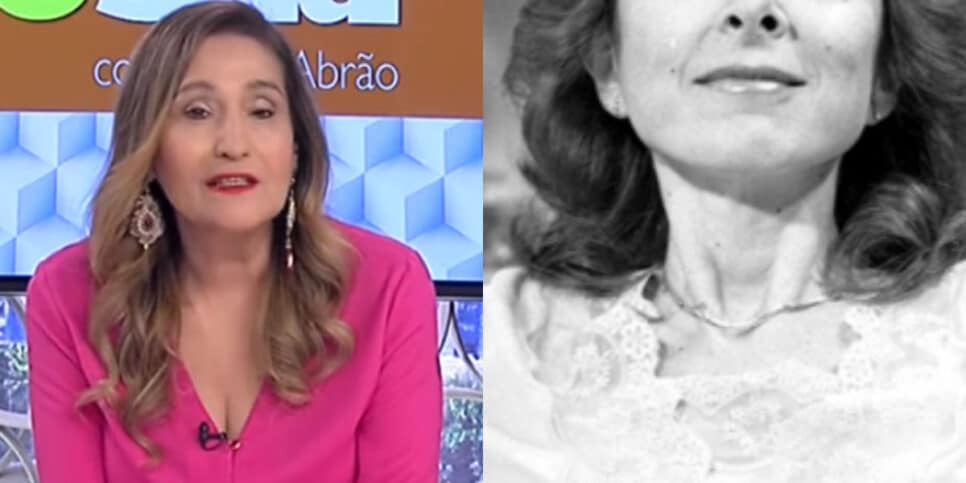 Sonia Abrão noticiou informação sobre atriz global ao vivo na RedeTV! (Foto: Reprodução)