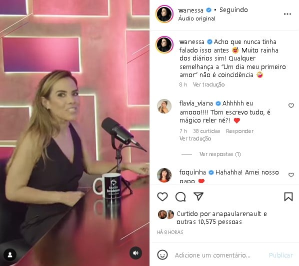 A famosa cantora e filha de Zilu e Zezé Di Camargo, Wanessa falou sobre passado (Foto: Reprodução)