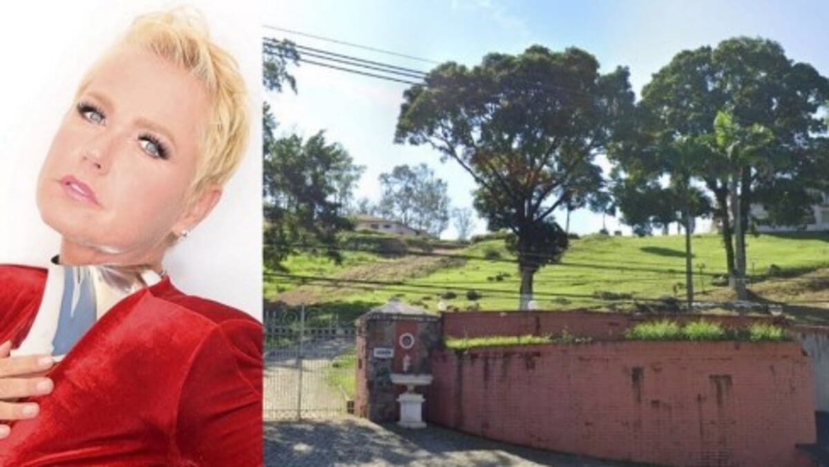 Xuxa volta a sua antiga Casa Rosa e relembra fatos do passado