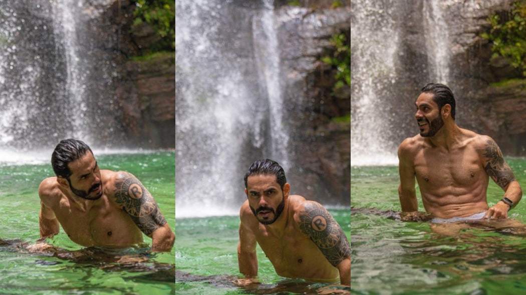 Rodolffo em mais cliques na web (Foto Reprodução/Montagem/ Aaron Tura Tv/Instagram)