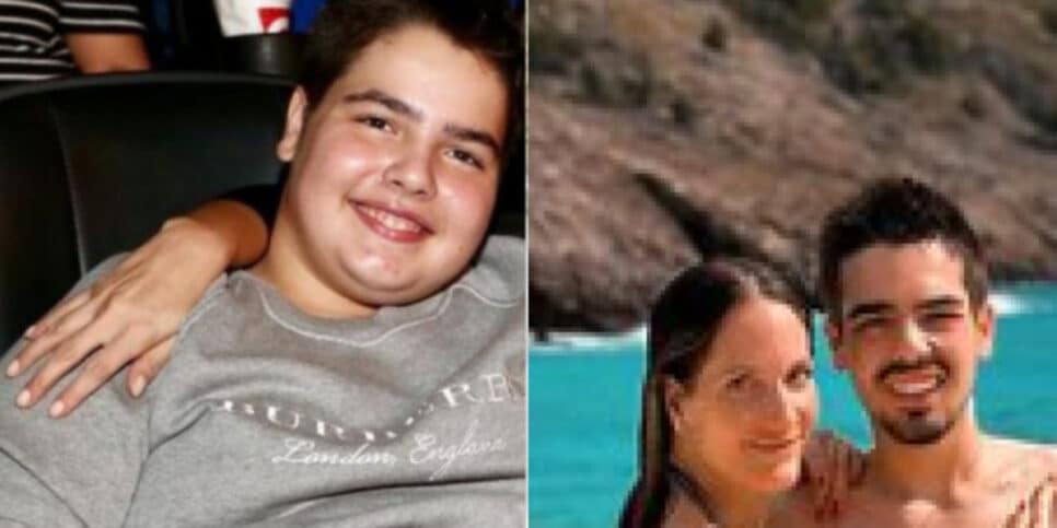 Filho do Faustão, após emagrecer 80 kg, está assim hoje em dia e aparência surpreende qualquer um (Foto Reprodução/Montagem/Aaron Tura Tv)
