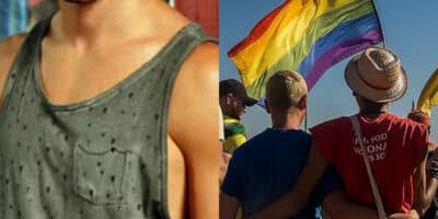 Ator gato da Globo vive romance com outro homem e declarou seu amor para o país (Foto Reprodução/Montagem/AaronTuraTv)