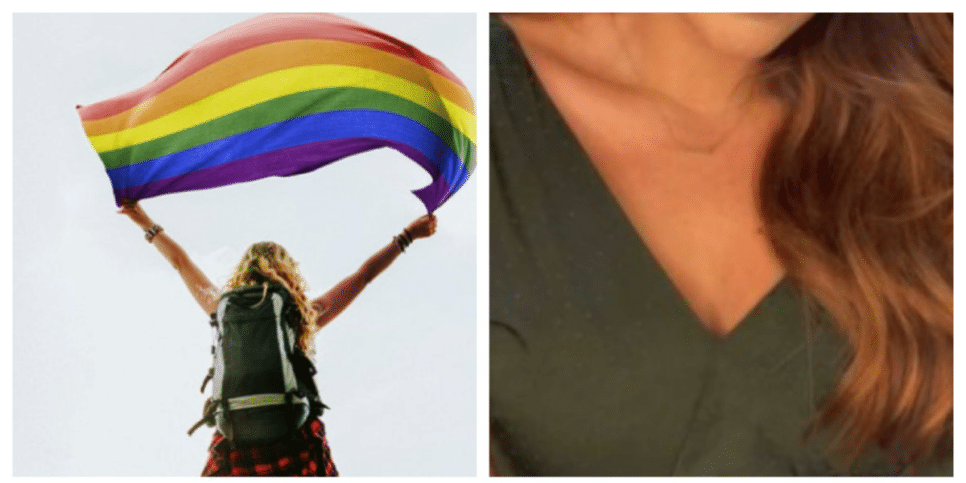 Apresentadora da Globo chutou a porta do armário, após terminar com o marido, e hoje vive com uma mulher (Foto Reprodução/Montagem/Aaron Tura Tv)