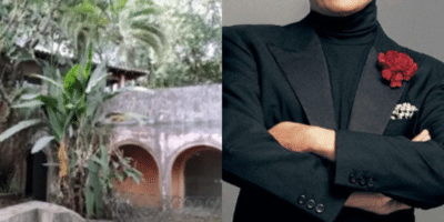 Mansão de um famoso, que já morreu há anos, está em completo abandono (Foto Reprodução/Internet)