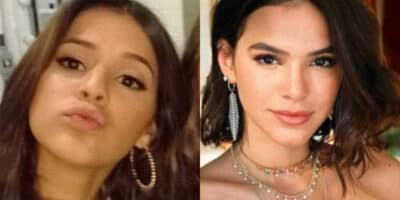 Irmã de Bruna Marquezine é tão linda quanto a atriz e, para muitos, ela é a menina mais bonita do Brasil (Foto Reprodução/Montagem/AaronTuraTv)