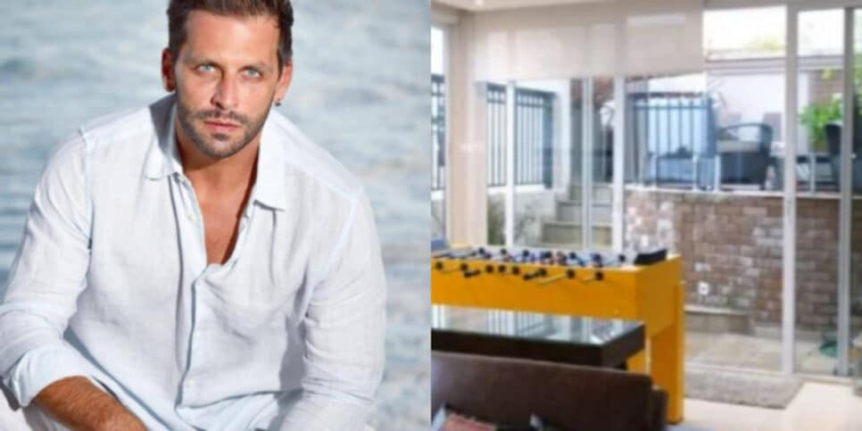 Sala de jogos, paredes de vidro e itens de luxo: Esse é o apê absurdo e luxuoso de Henri Castelli (Foto Reprodução/Montagem/AaronTuraTv)