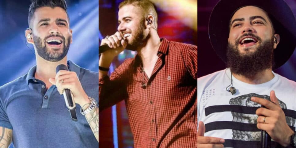 Tente não se assustar ao ver o "volumão" exibido nas fotos quentes de Zé Neto, Gustavo Lima e Henrique