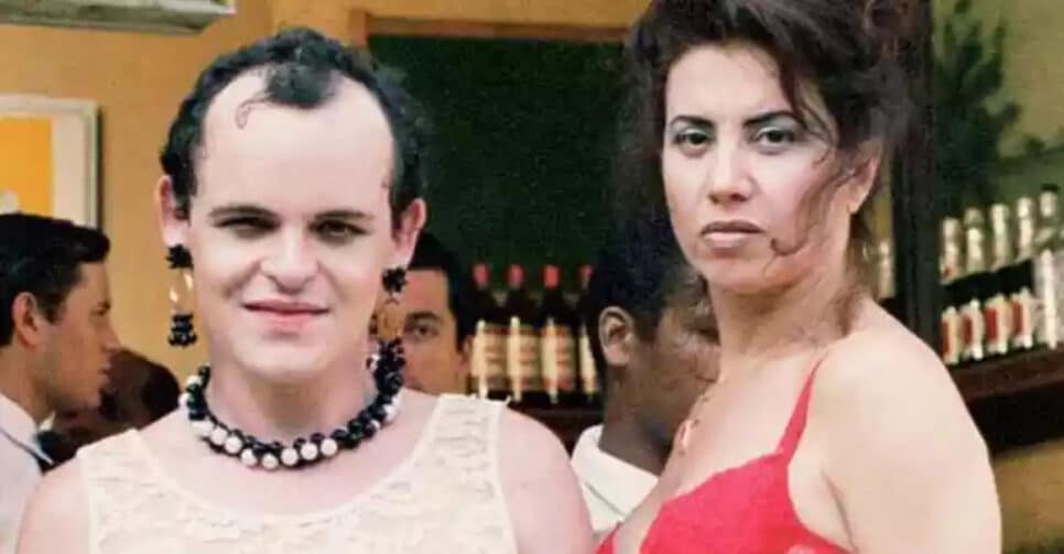 Mateus Nachtergaele e Claudia Alencar em "Hilda Furacão" (Foto Reprodução/Folha de São Paulo)