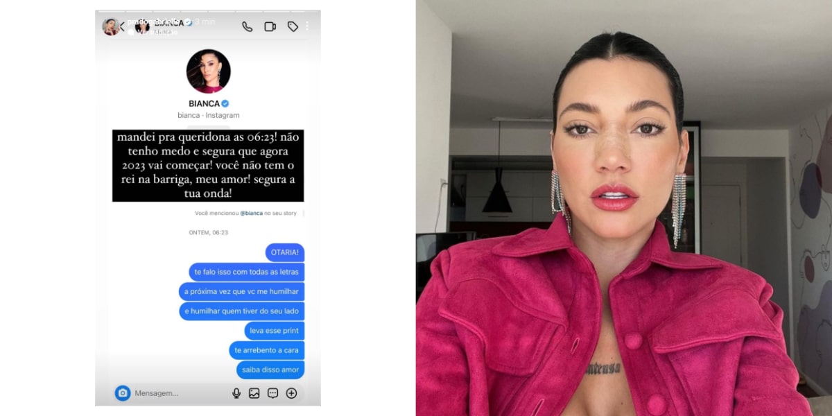 Gabi Prado manda mensagem xingando Bianca Andrade (Imagem Reprodução Instagram)