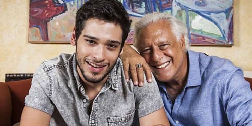 Bruno Fagundes, filho de Antonio Fagundes, apresenta o namorado para o pai (Imagem Reprodução Instagram)