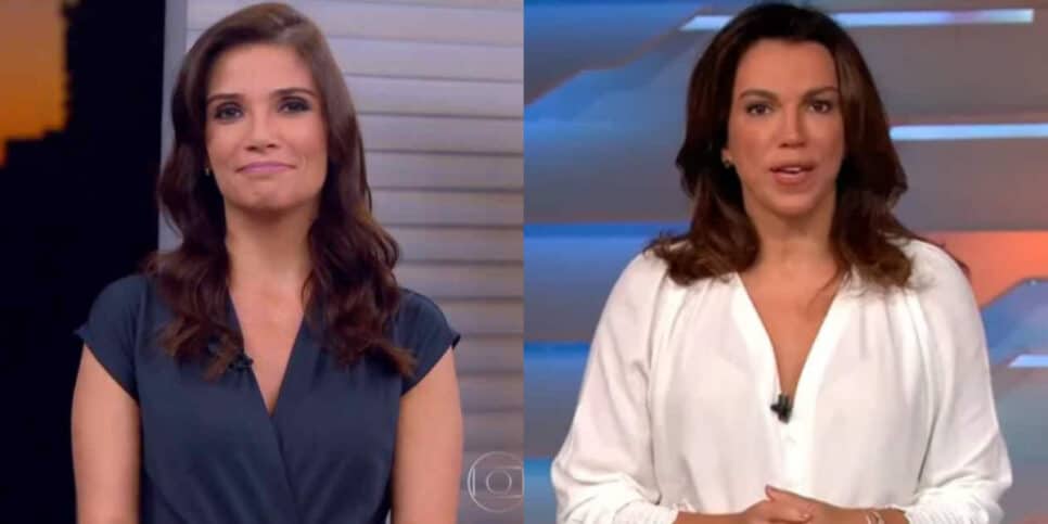 Ana Paula Araujo expõe Sabina Simonato durante apresentação do Bom dia São Paulo (Imagem Reprodução Internet)