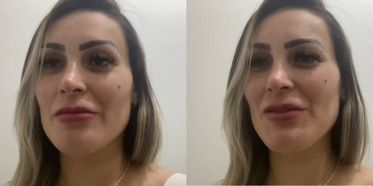 Andressa Urach revela para os fãs suspeita de gravidez (Imagem Reprodução Internet/Youtube)