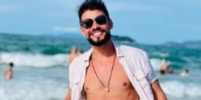 Alexandre Suita, irmão de Andressa Suita, choca fãs com foto na praia (Imagem Reprodução Instagram)