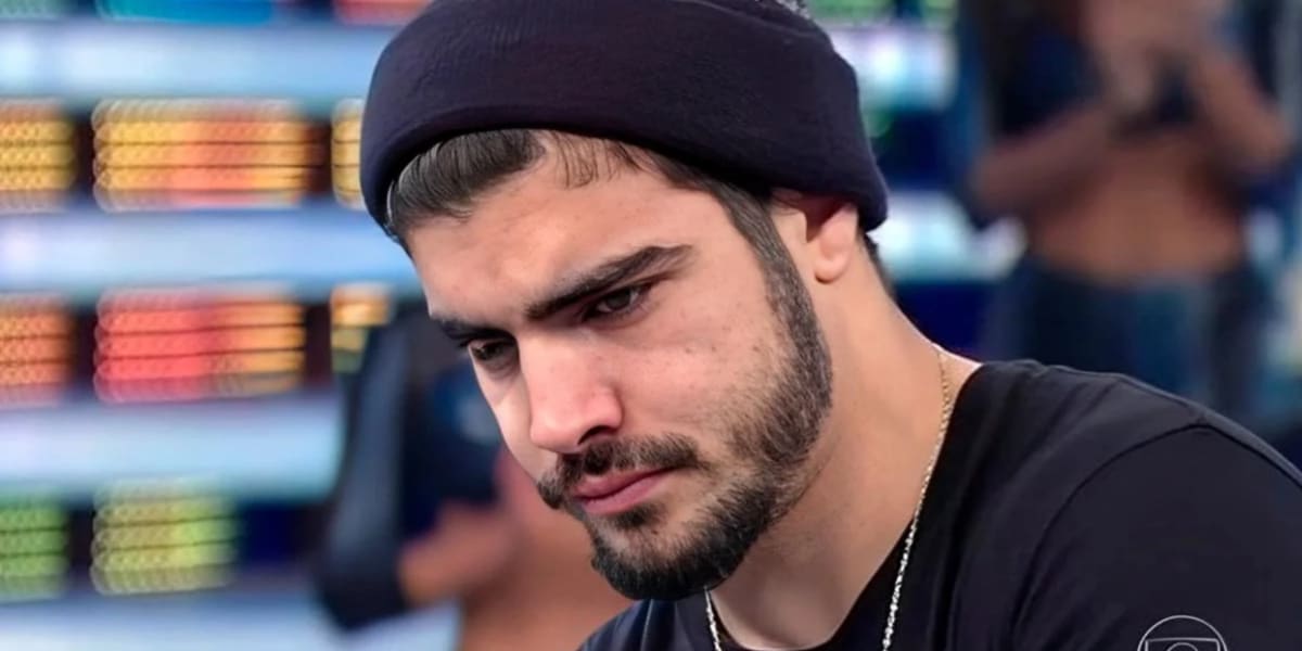 Caio Castro fica incomodado ao ter vida pessoal exposta por Faustão (Imagem Reprodução Internet)