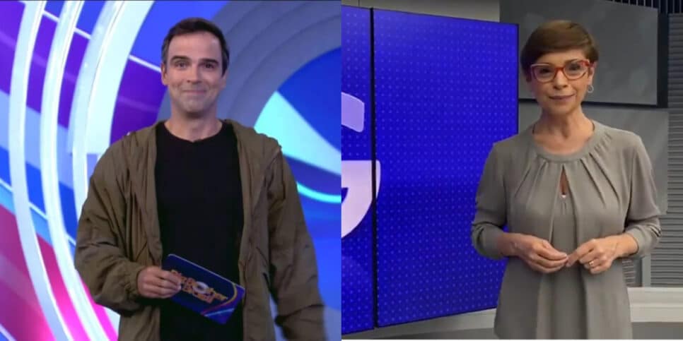 Tadeu Schmidt dá bronca nos participantes do BBB e cita Renata Lo Prete (Imagem Reprodução Internet)