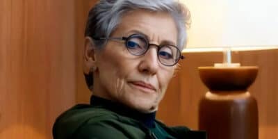 Cássia Kis ignora fãs que a esperam na porta da Globo (Foto: Reprodução)