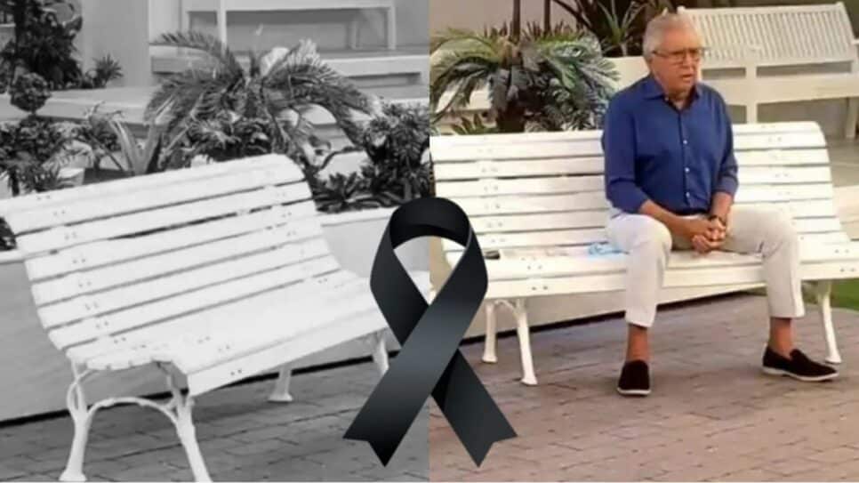 O banco vazio da Praça É Nossa