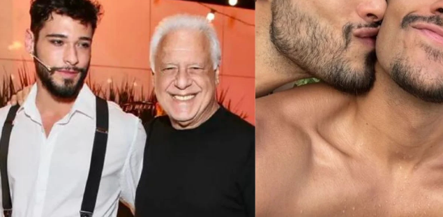 Filho de Antonio Fagundes se revela gay e assume namoro (Foto: Montagem)