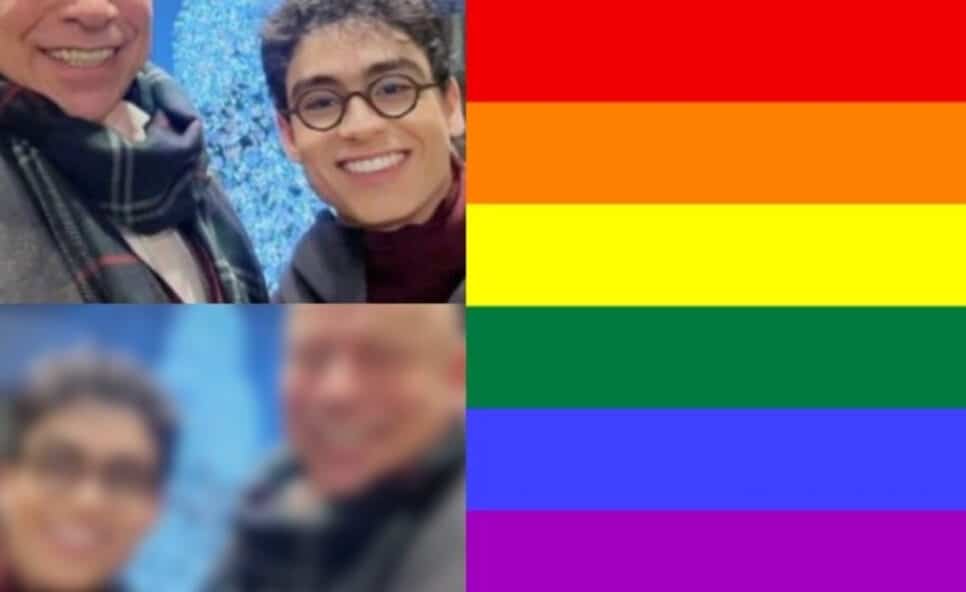 Apresentador de 59 anos resolveu assumir relação gay com rapaz 32 anos mais novo e sofre ataques: "Não é crime" (Foto: Reprodução / Instagram / Montagem HoraDoBenefício)
