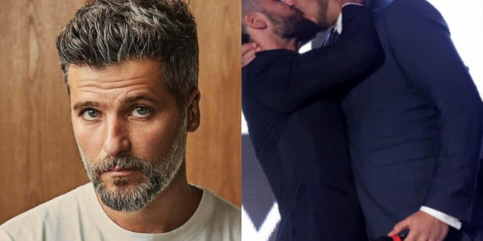 Bruno Gagliasso expôs vídeo beijando ator da Globo (Foto: Reprodução)