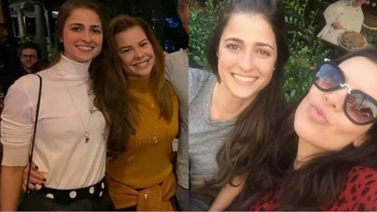 A atriz e apresentadora ao lado de sua bela namorada (Fotos: Reprodução/ Instagram)