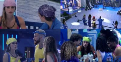 Imagem do post BBB23 – Festa é marcada por Key pedindo um ‘tempo’ para Gustavo, vilão declarado e novo casal