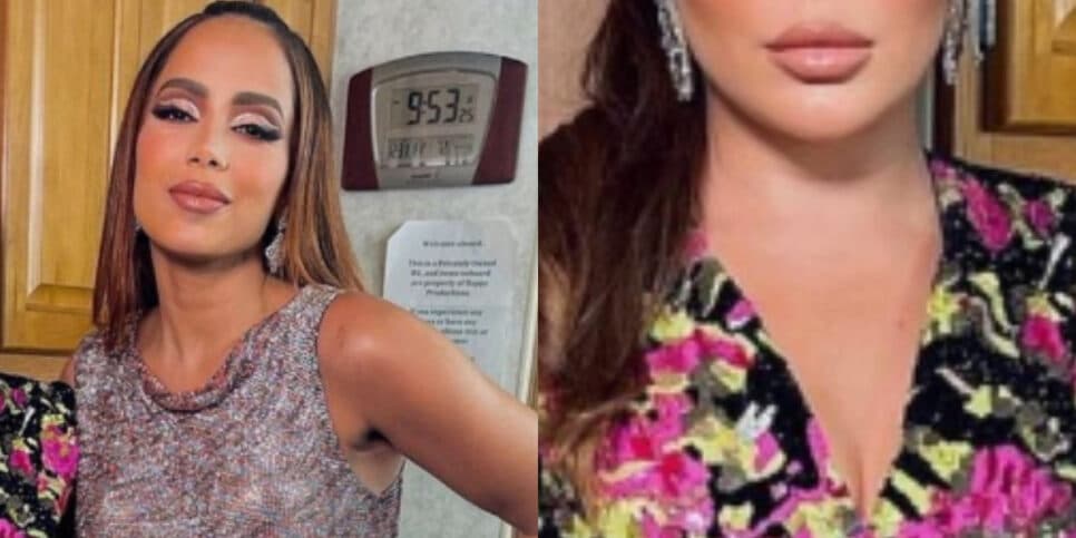 Famosa atriz foi para festa de Anitta, fez revelação chocante (Foto: Montagem HoraDoBenefício)