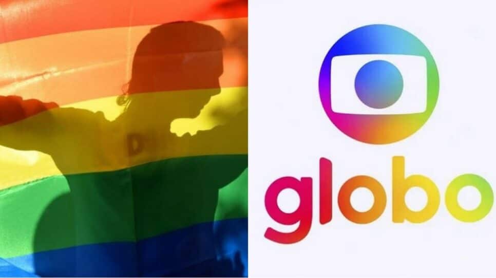 Ator foi flagrado aos beijos com outro homem (Foto: Reprodução/ Montagem)
