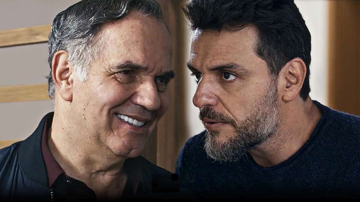 Guerra e Moretti na novela Travessia da Rede Globo