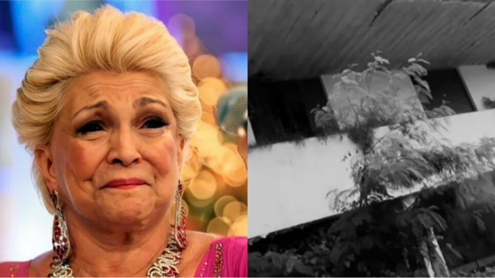 Casa que Hebe viveu está destruída e imagens são chocantes (Fotos: Reprodução)