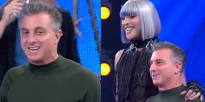 Luciano Huck pagou um mico ao lado de Pabllo Vittar (Foto: Reprodução)