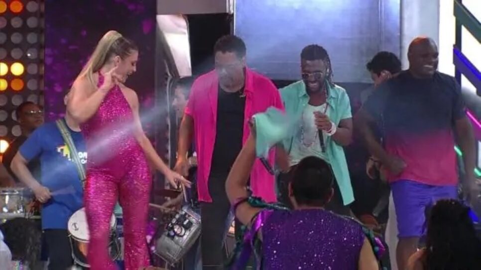 Jacaré esteve no BBB 23 com o grupo É o Tchan (Foto: Reprodução)