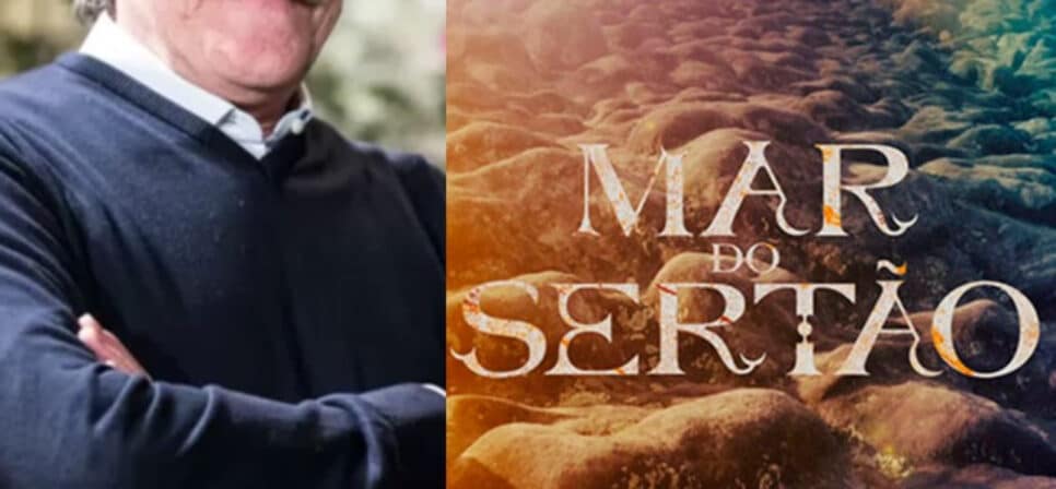 Astro de Mar do Sertão confessou que gosta de homens, mas confrontado resolveu mudar de ideia: "Era" (Foto: Reprodução / Globo / Montagem HoraDoBenefício)