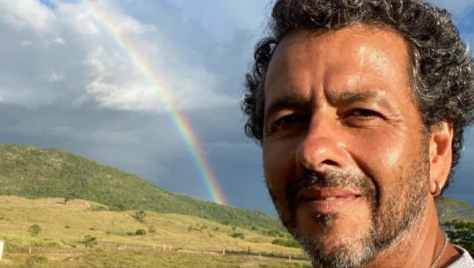Marcos Palmeira em sua fazenda