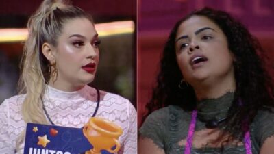 Marília Miranda e Paula Freitas no BBB23 da Rede Globo (Foto: Reprodução/Internet)