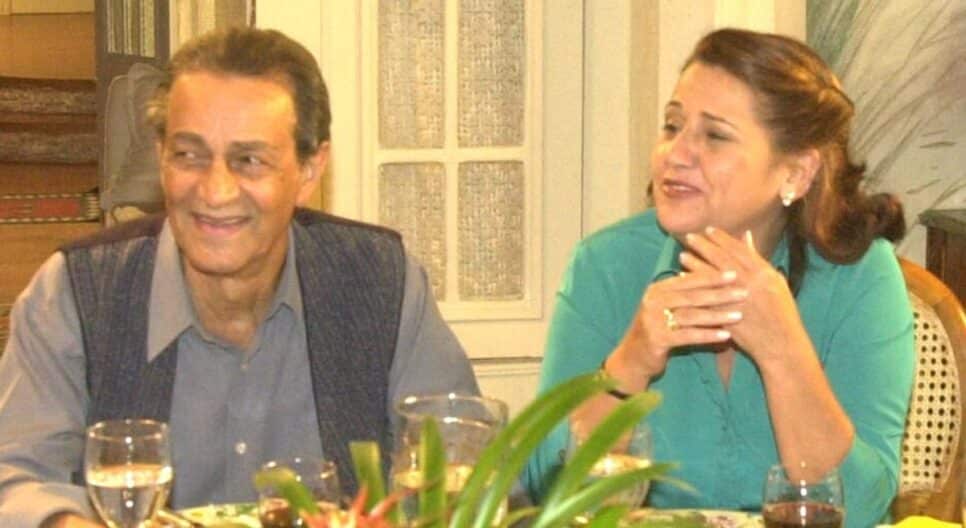 Nelson Xavier e Mara Manzan