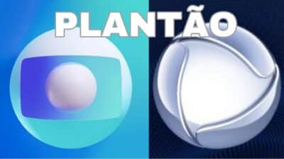 Globo e Record tiveram Plantão simultâneo (Foto: Montagem/ Reprodução)