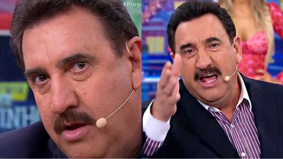 Ratinho explode na frente das câmeras com funcionária (Foto: Montagem HoraDoBenefício)