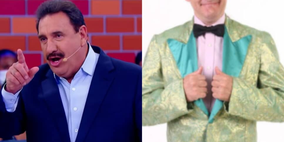 Ratinho foi para cima de funcionário no SBT e chocou público (Foto: Montagem HoraDoBenefício)